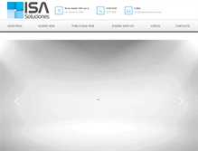 Tablet Screenshot of isasoluciones.com